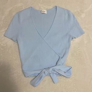 Wilfred All tied up wrap top